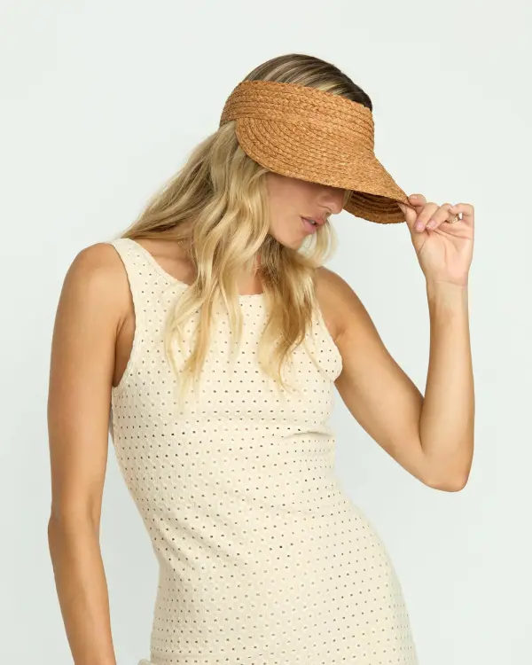 Sun Spell Visor - Biscuit