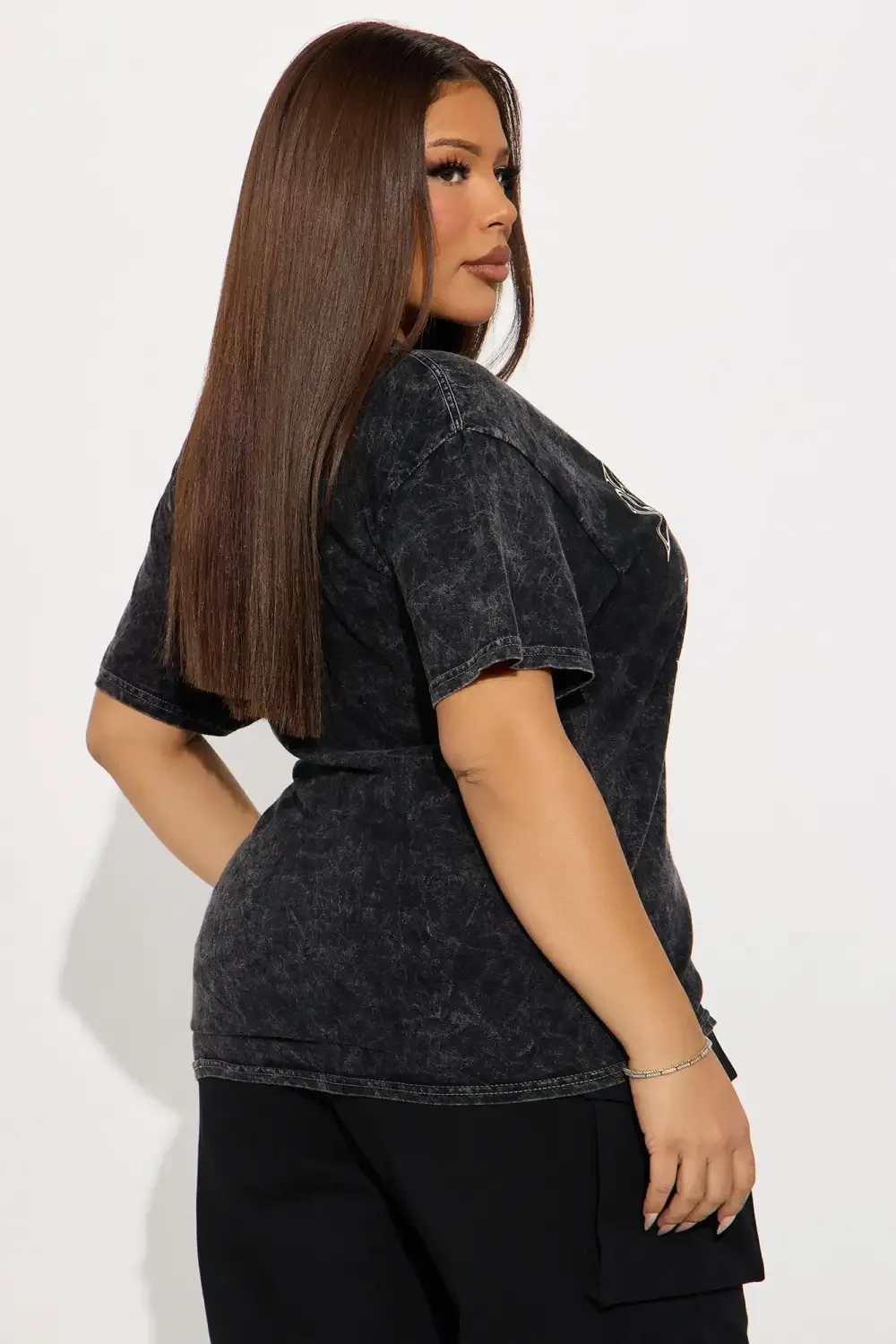 Beverly Hills Cocktail Lovers Washed Tee - Black