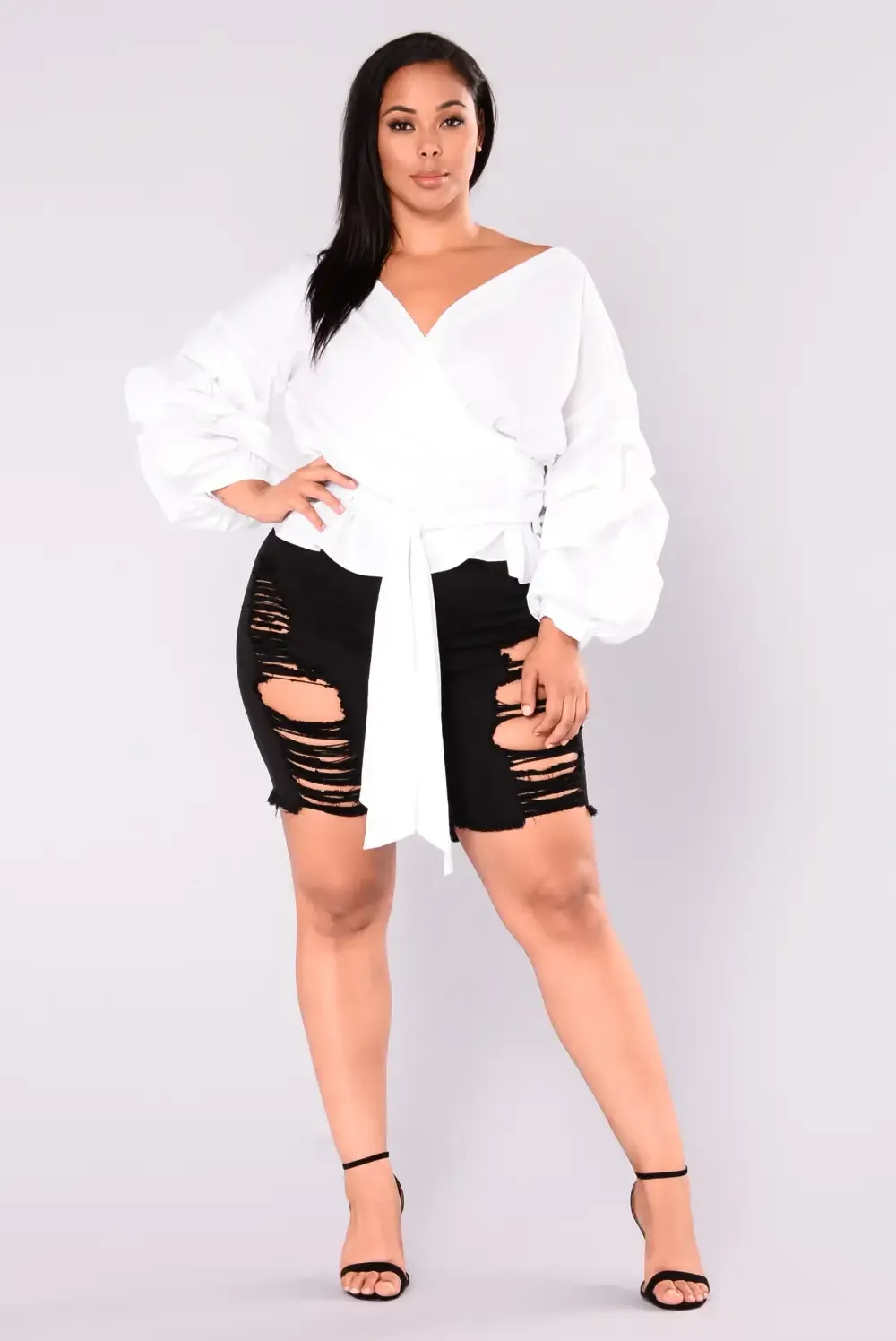 Kady Bermuda Shorts - Black