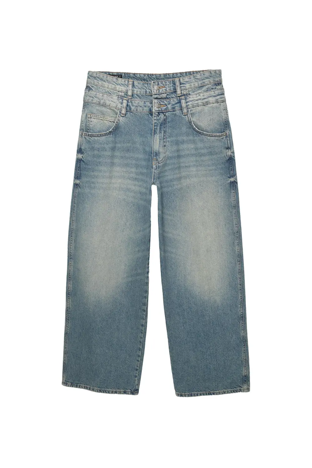 Double waist skater jeans