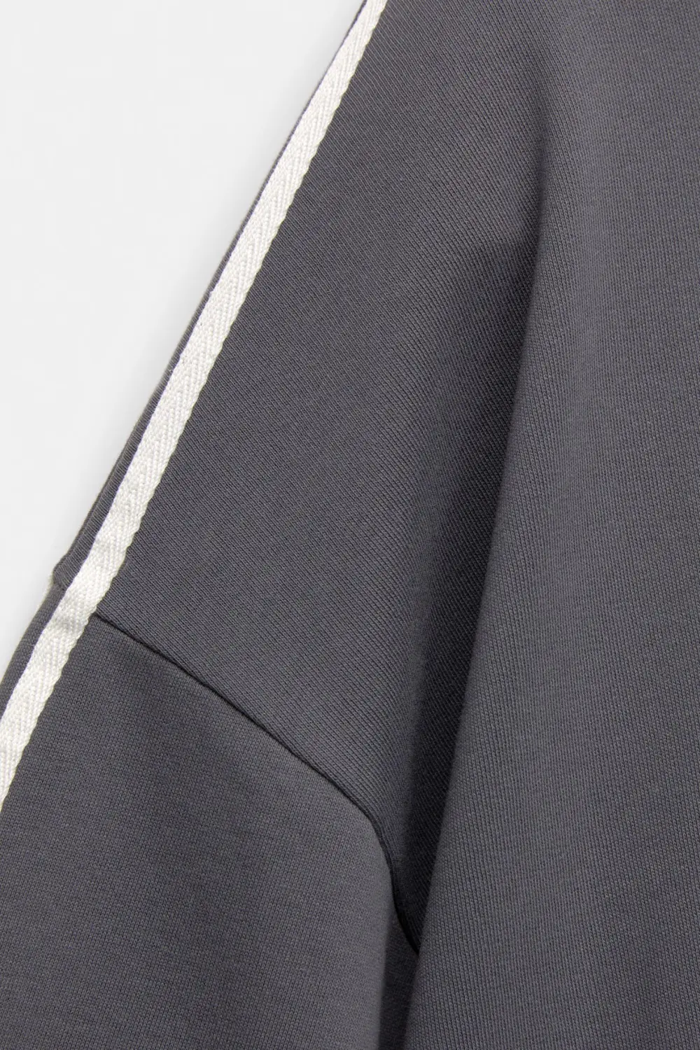Sudadera manga rayas