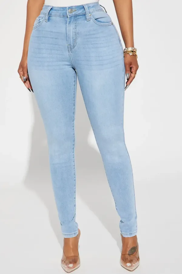 All The Right Places Sculpting Stretch Skinny Jeans - Light Wash