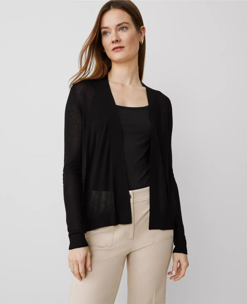 Open-Front Cardigan