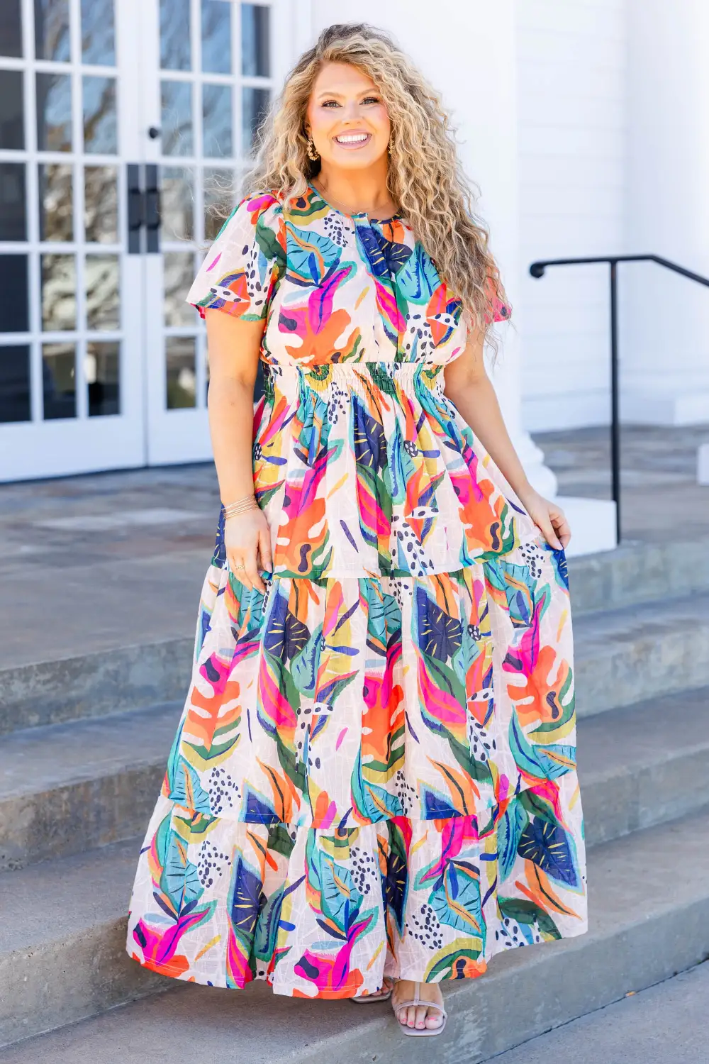 When In Rio Dress, Pink Tropical