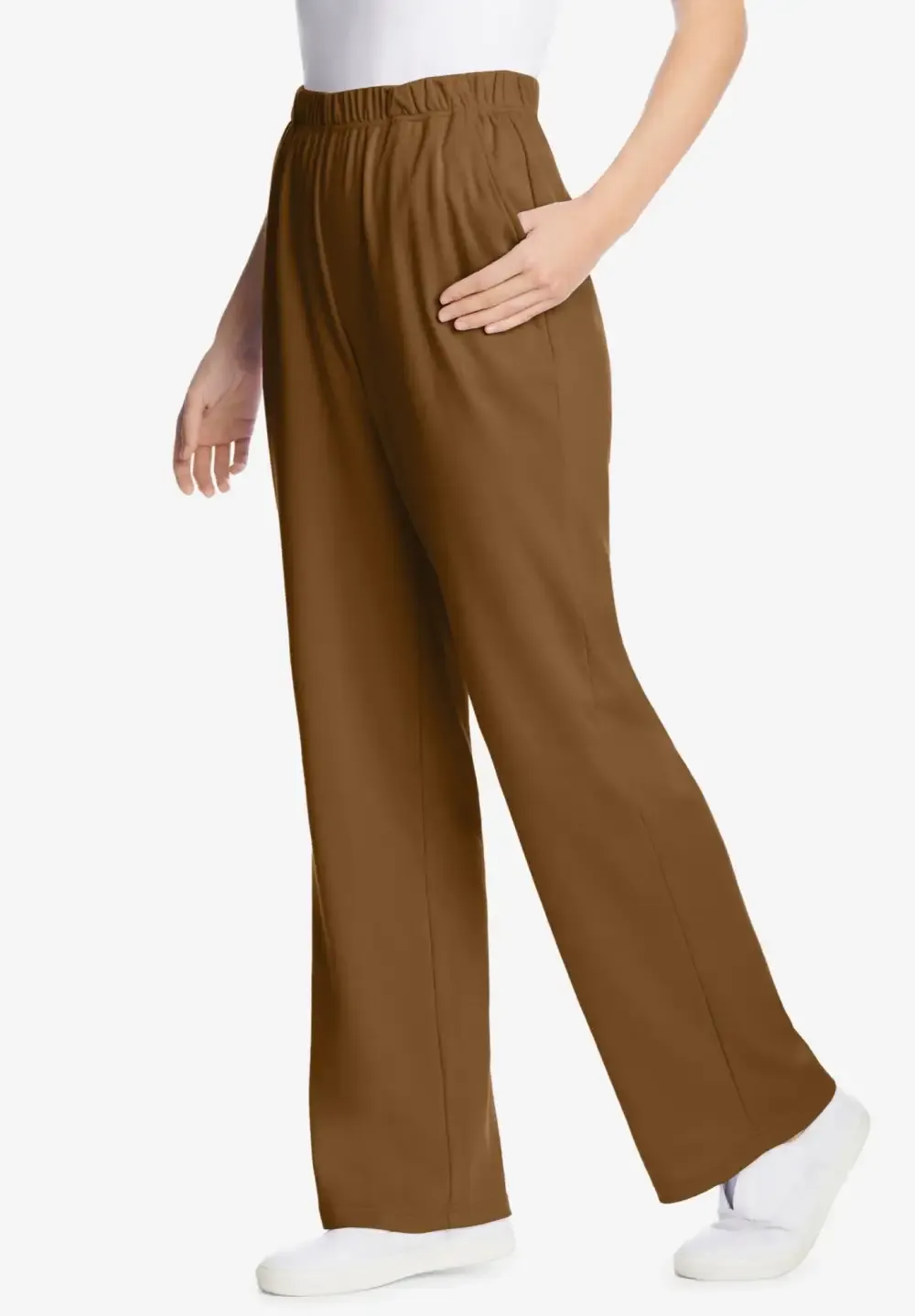 7-Day Knit Wide-Leg Pant