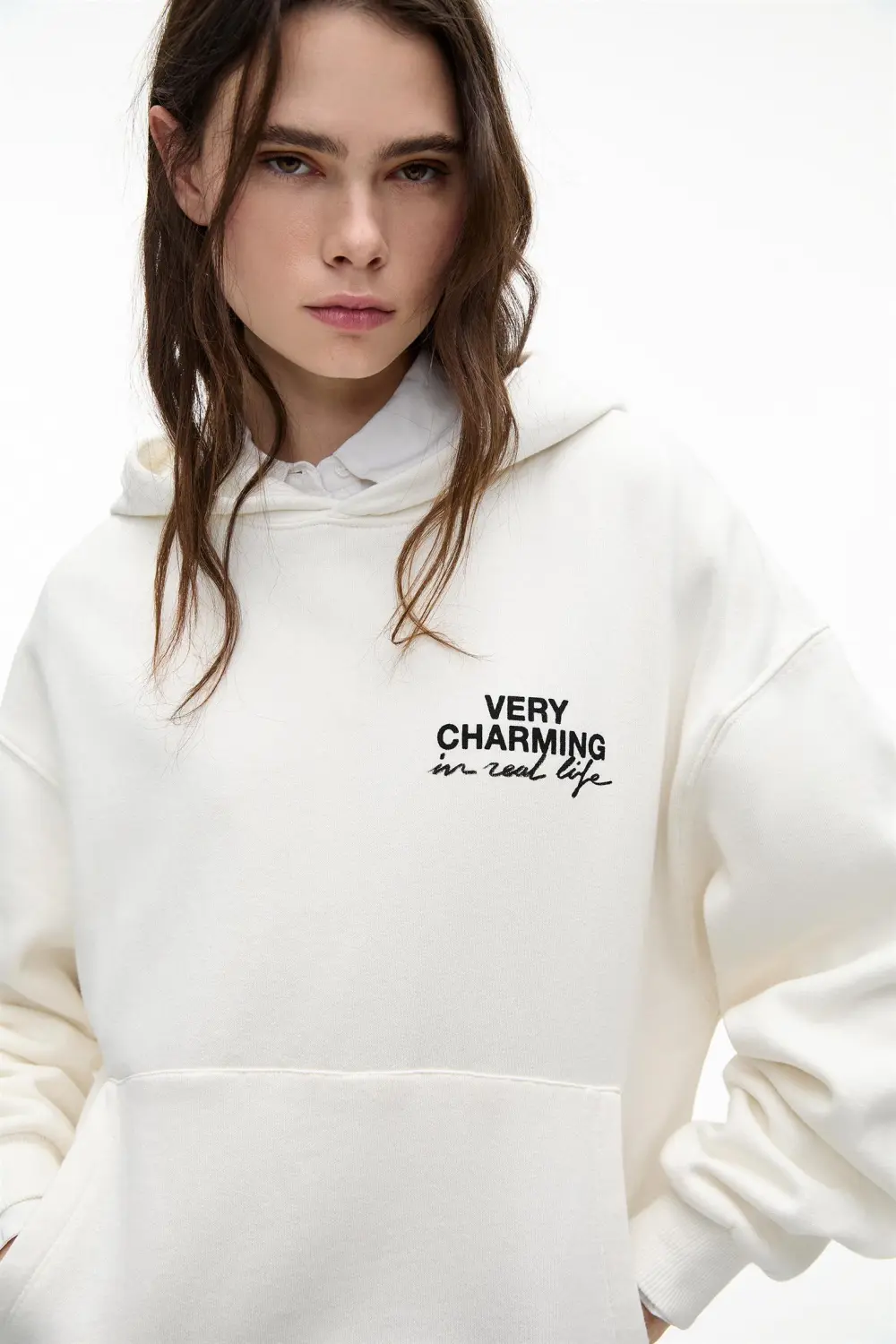 Sudadera capucha llavero corazón
