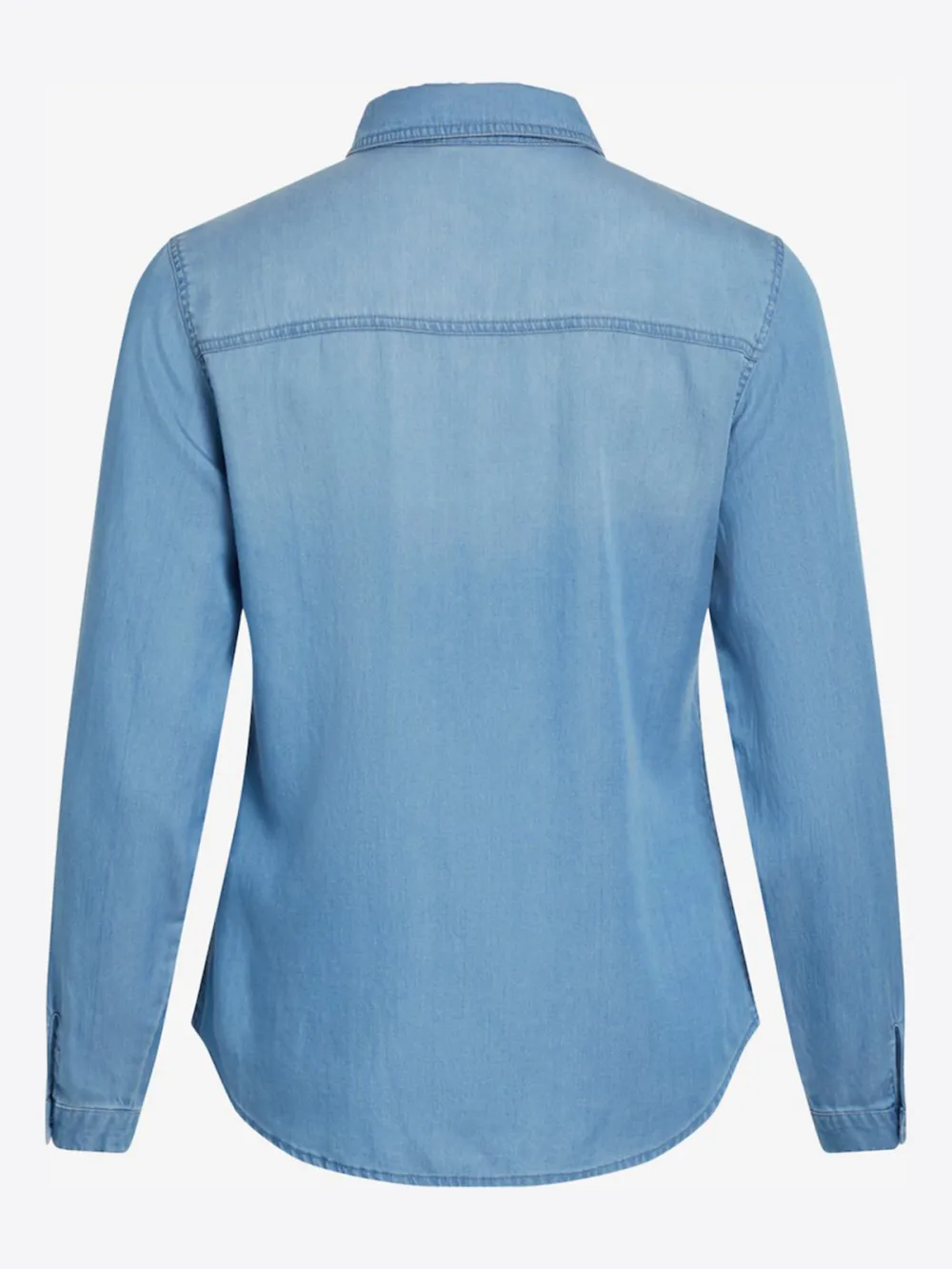 Kent Collar Long Sleeve Casual Style Blouses