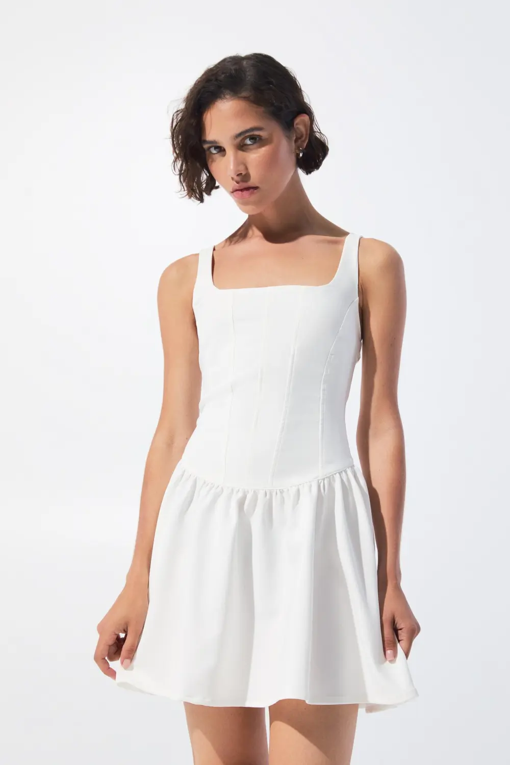 Vestido corto corsetero