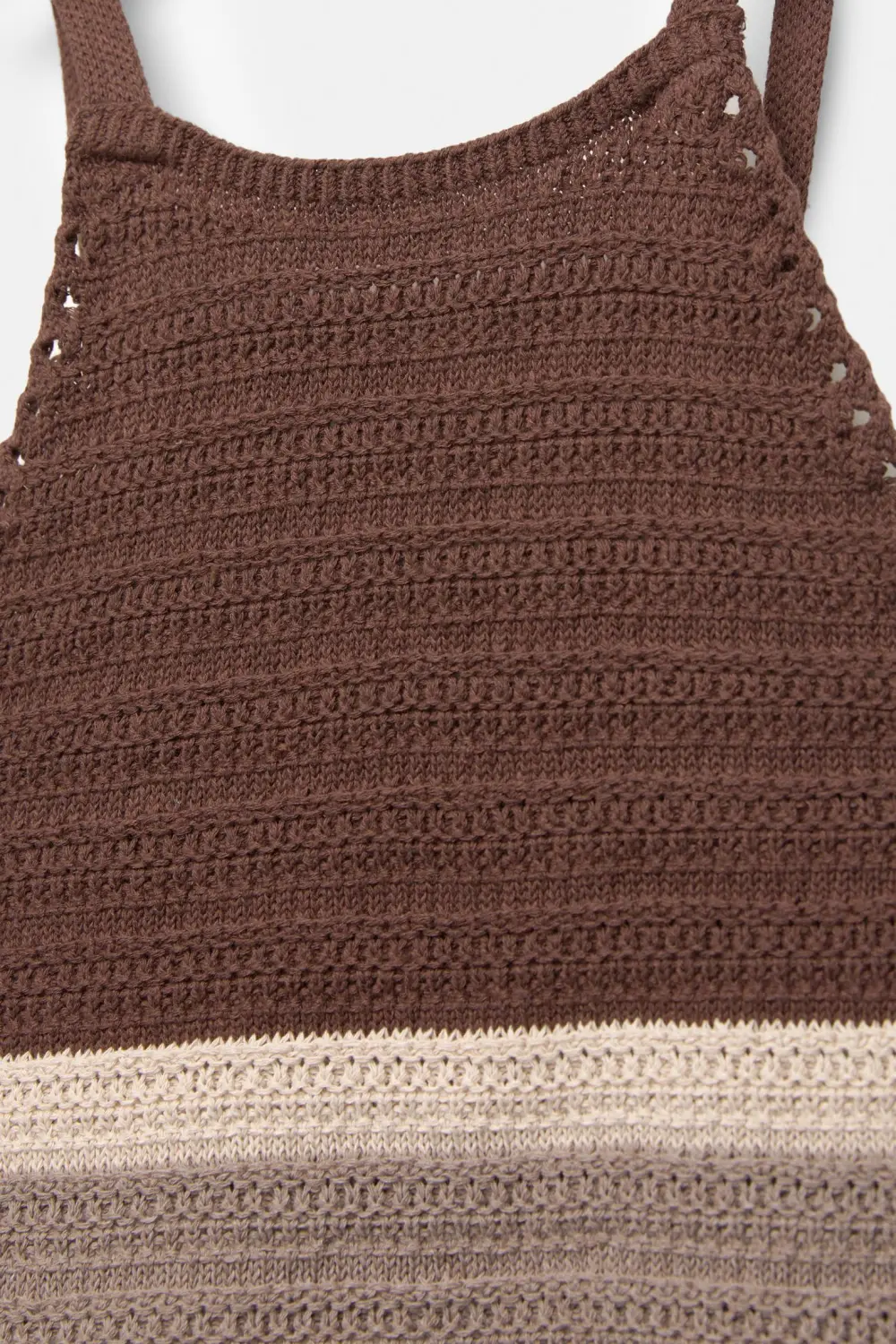 Striped knit top