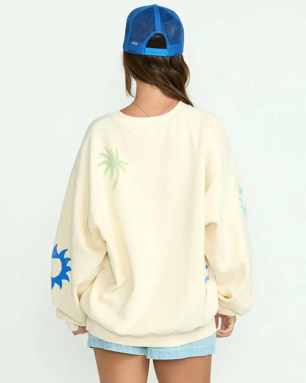 Water Signs Kendal Crewneck Sweatshirt - Whitecap