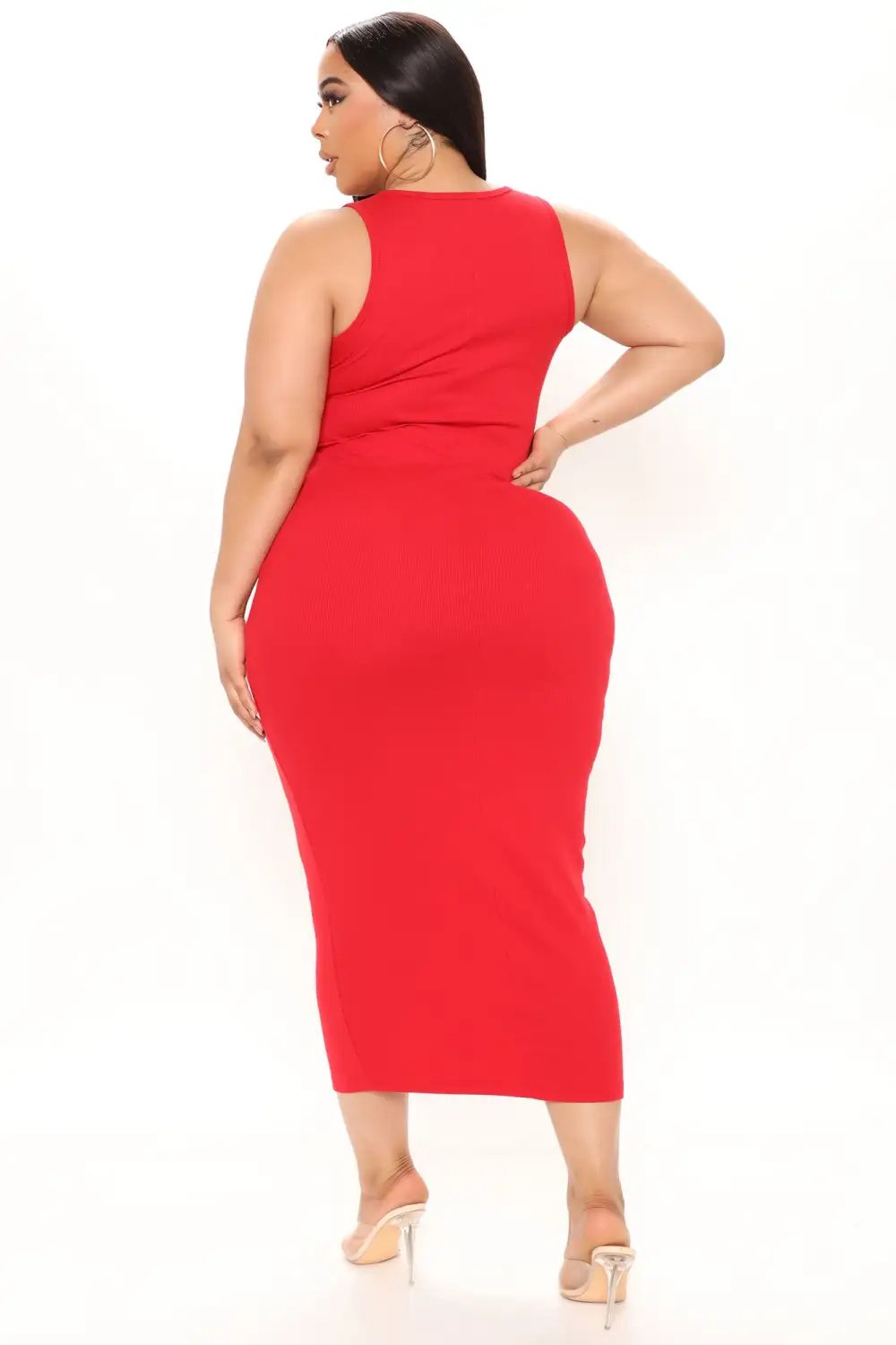 Mulberry Street Maxi Dress - Red