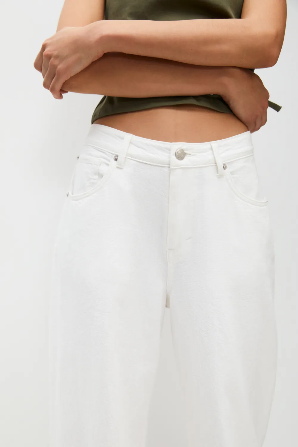 Pantalón fluido wide leg