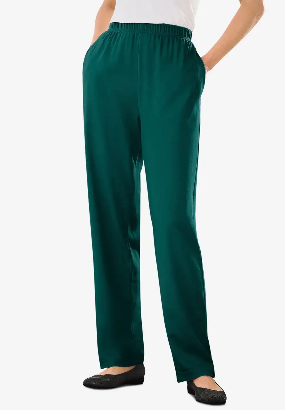 7-Day Knit Straight Leg Pant