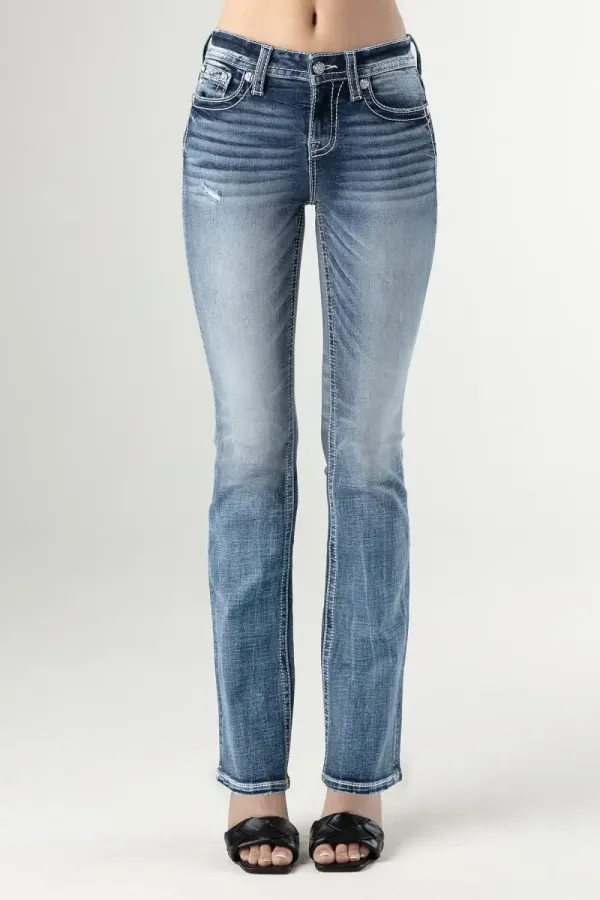Flower Dream Catcher Denim