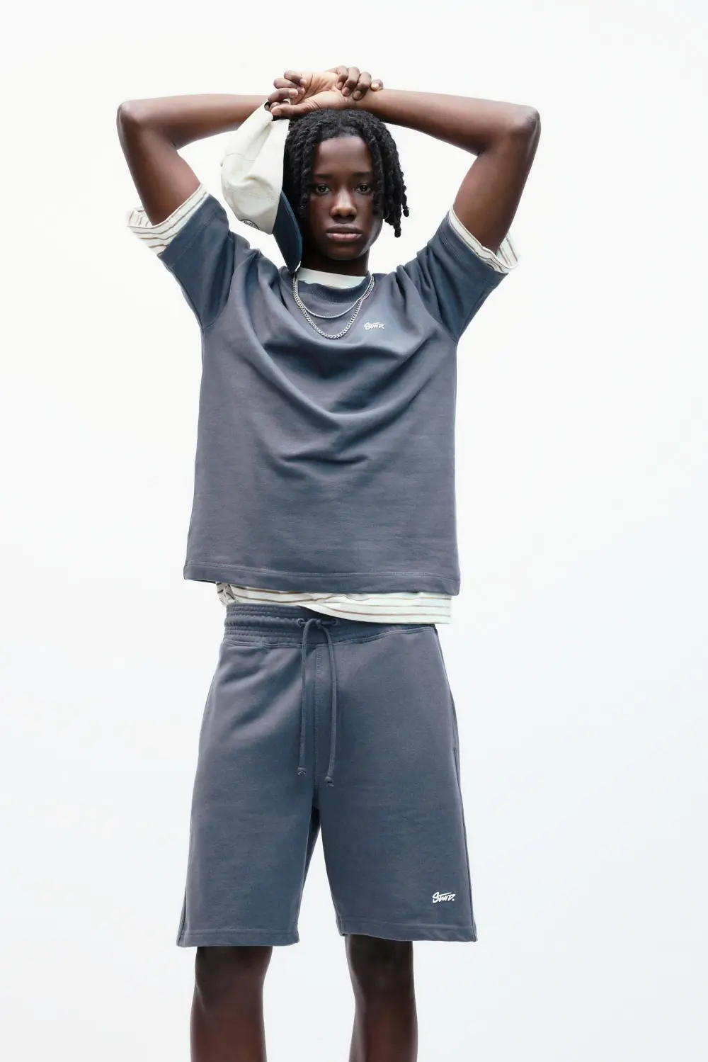 Short sleeve sweatshirt