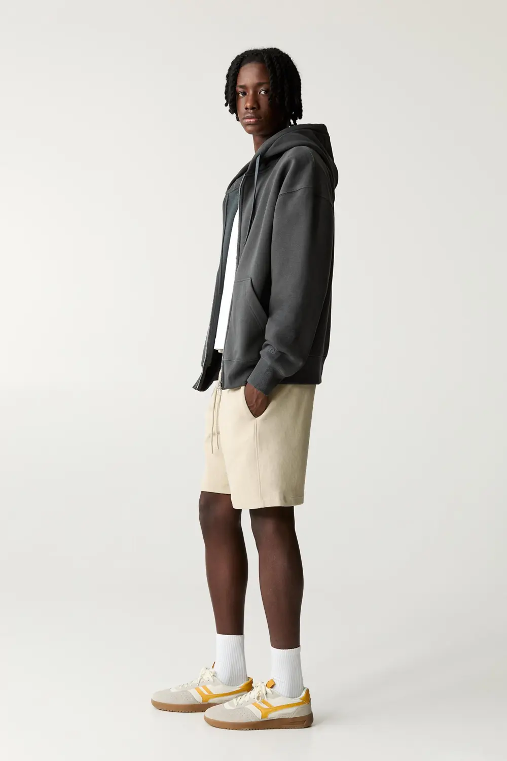 Piqué Bermuda sweatpant shorts