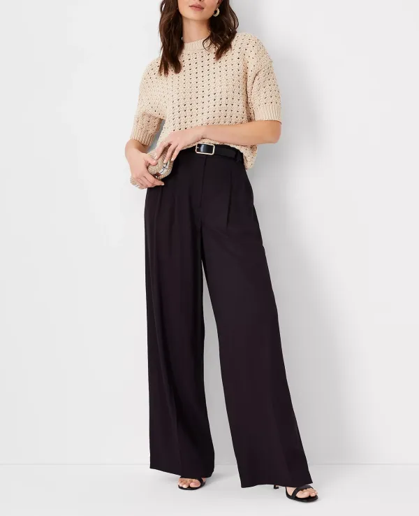 The Pleated Wide Leg Pant
