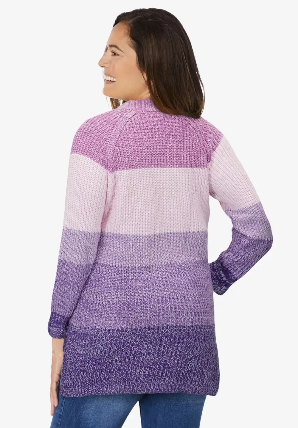 Ombre Shaker Cardigan
