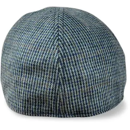 The Homage Boston Scally Cap - Clover & Navy Houndstooth