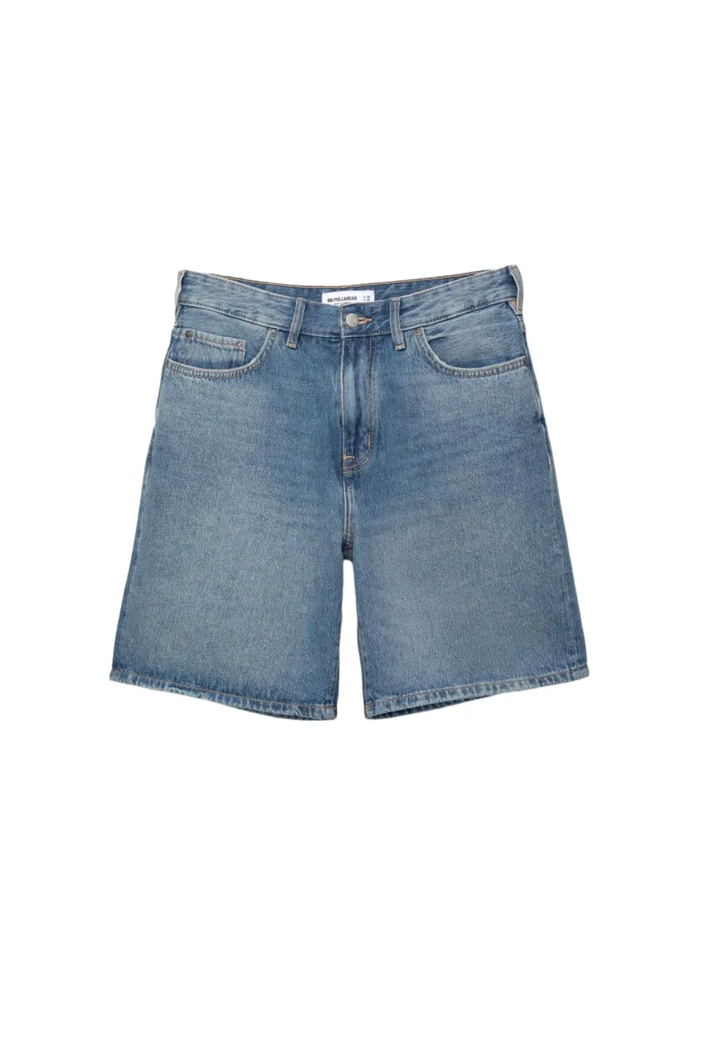 Standard denim Bermuda shorts