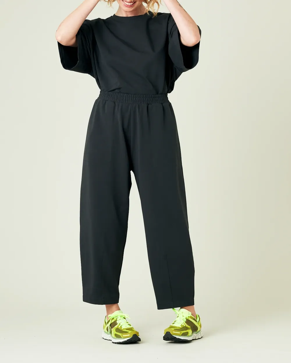 COTTON JERSEY TROUSERS