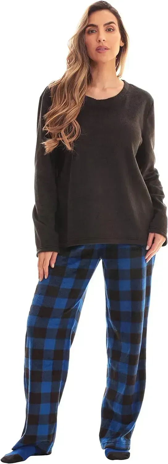Women’s Pajama Pant Set - Nightgown with Matching Socks