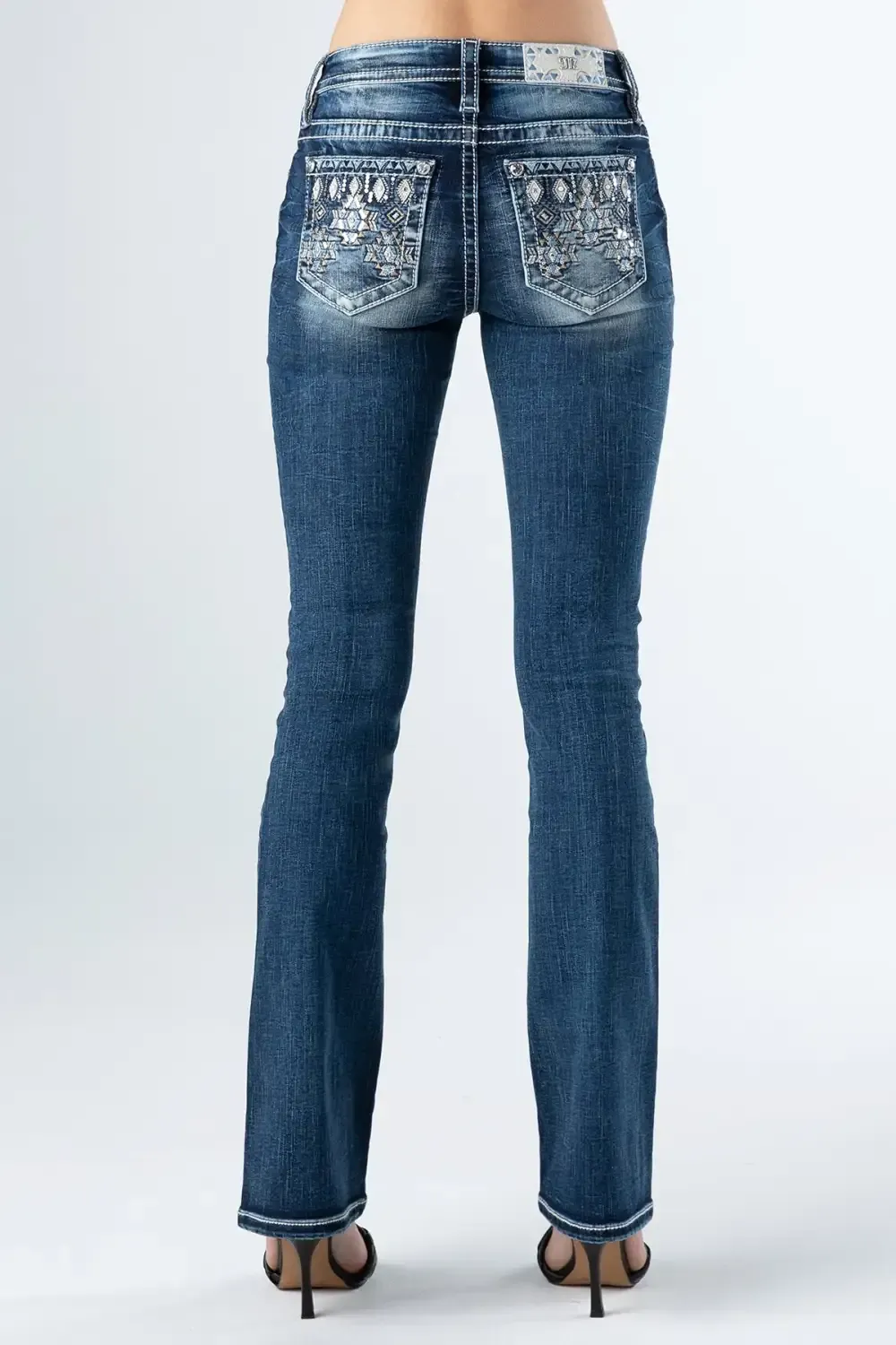 Aztec Geometric Bootcut