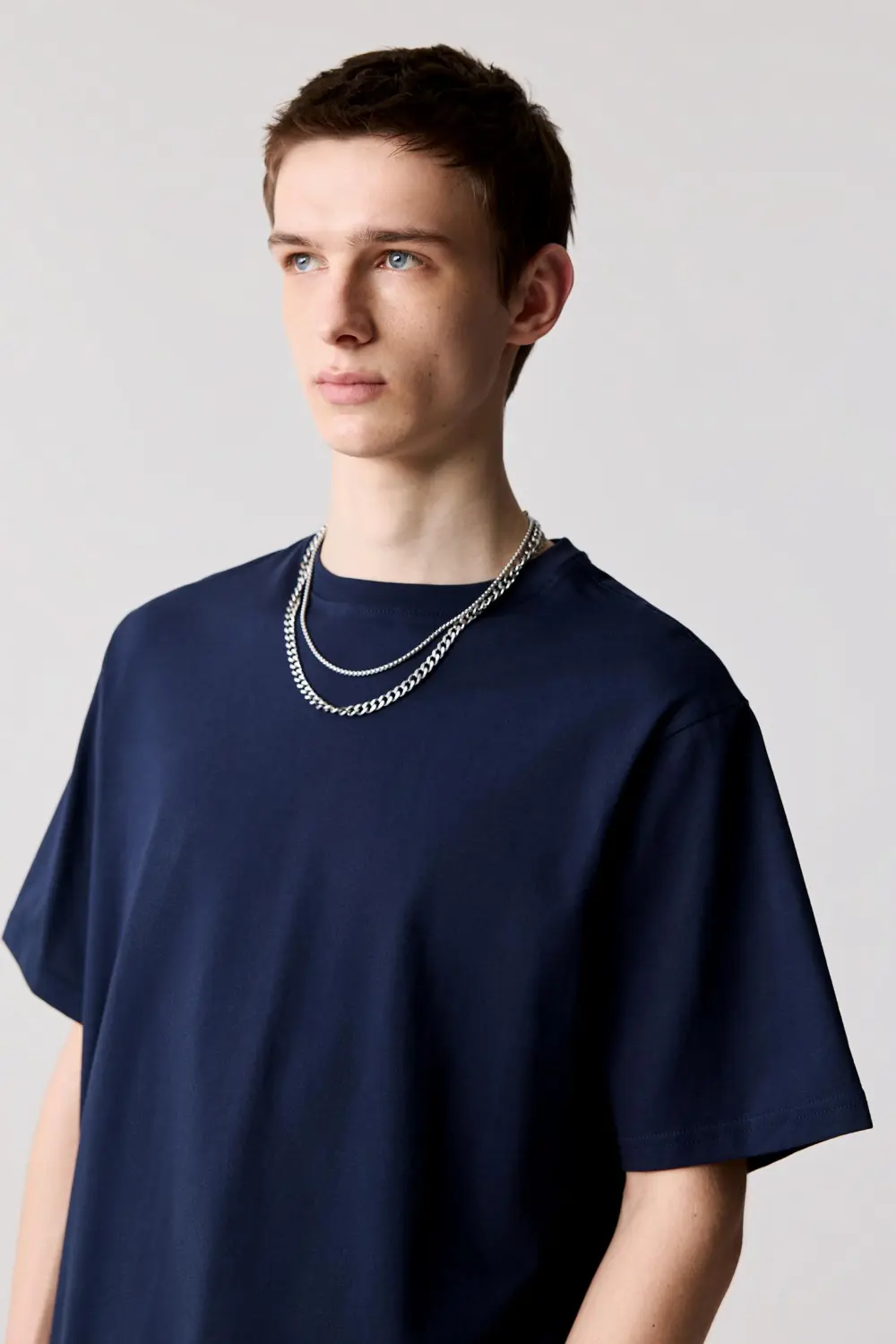 Basic short sleeve cotton T-shirt