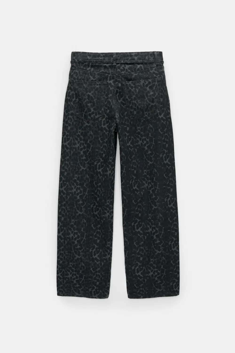 Jeans baggy leopardo