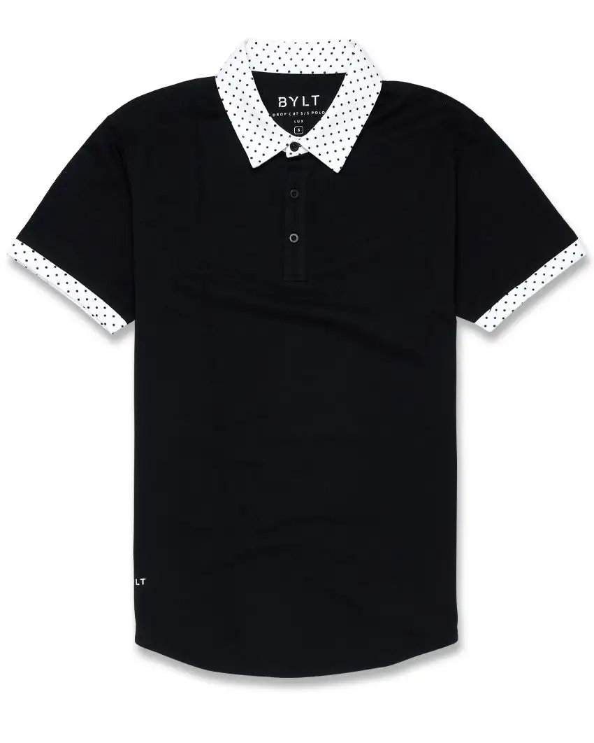 Drop-Cut: Lux Dotted Polo