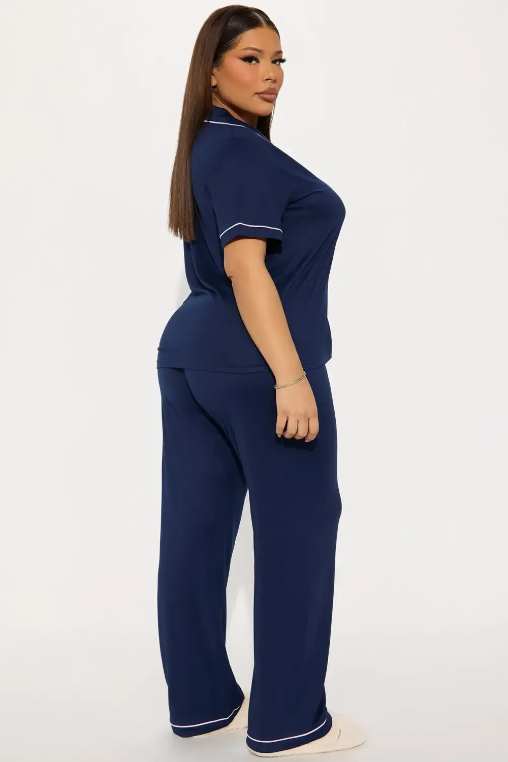 Hit Snooze PJ Pant Set - Navy