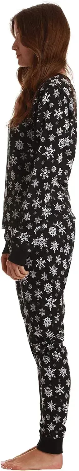 Women's Thermal Underwear Pajamas Set