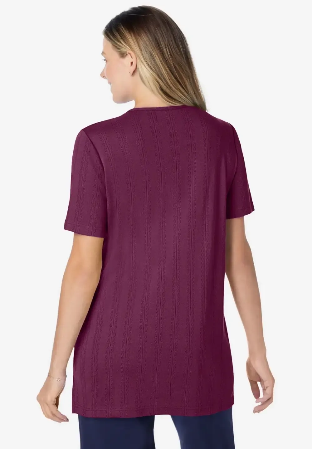 7-Day Embroidered Pointelle Tunic