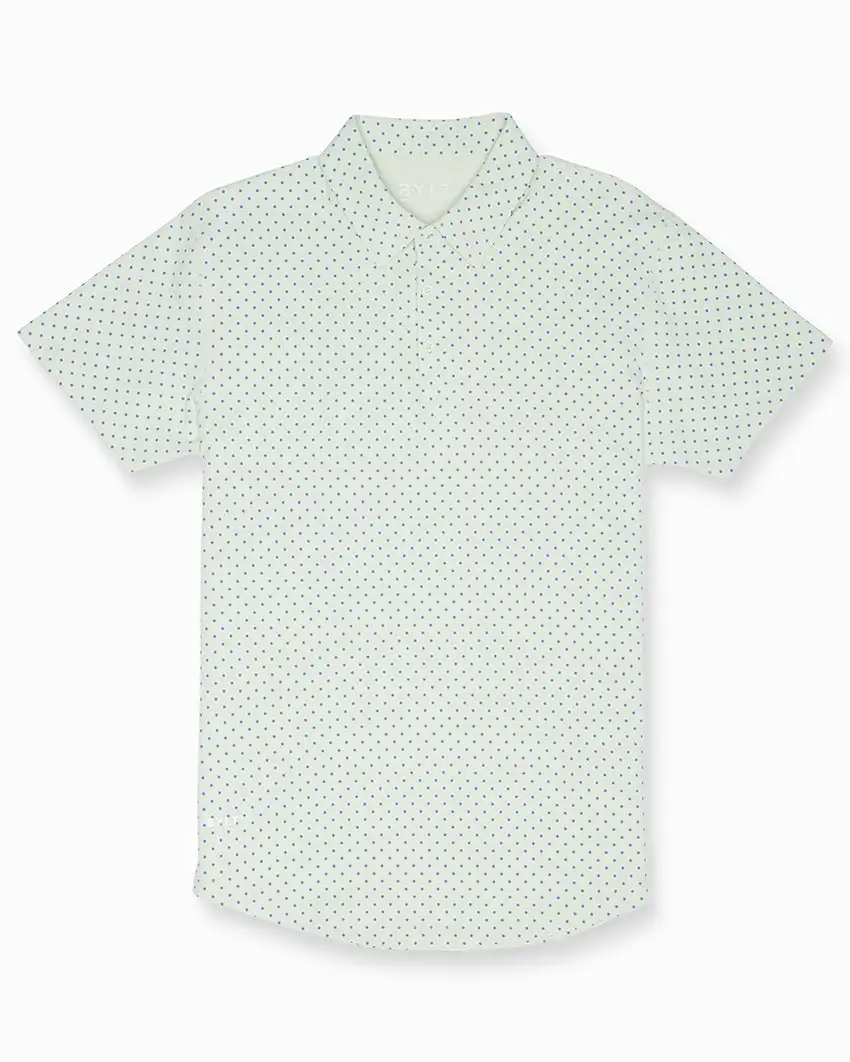 Drop-Cut: Lux Dotted Polo