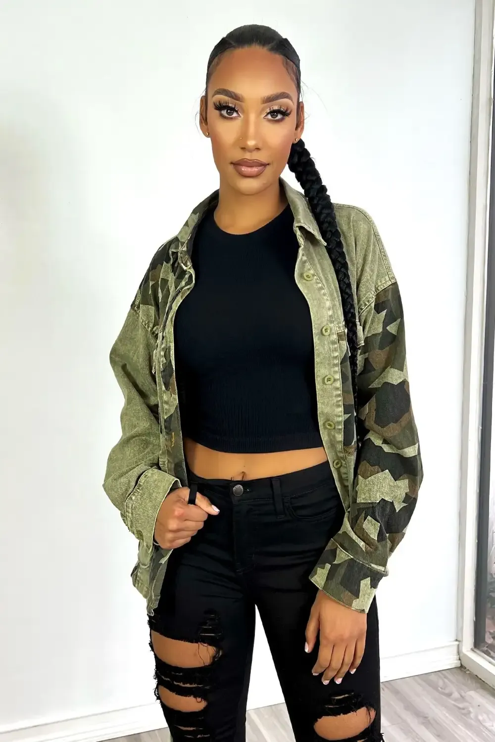 Special Forces Cargo Camo Jacket