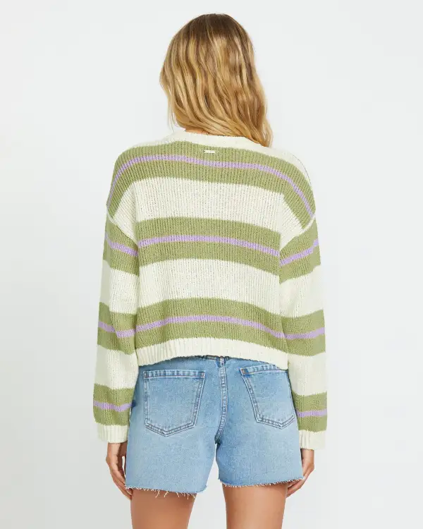 Make It Waves Sweater - Avocado