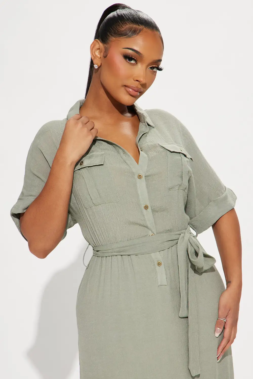 Lucille Maxi Dress - Sage