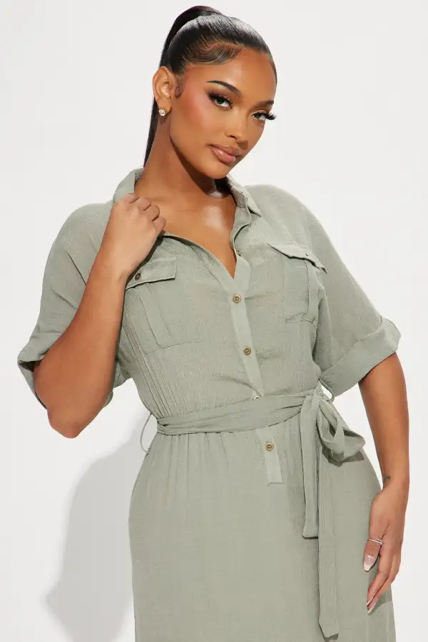 Lucille Maxi Dress - Sage