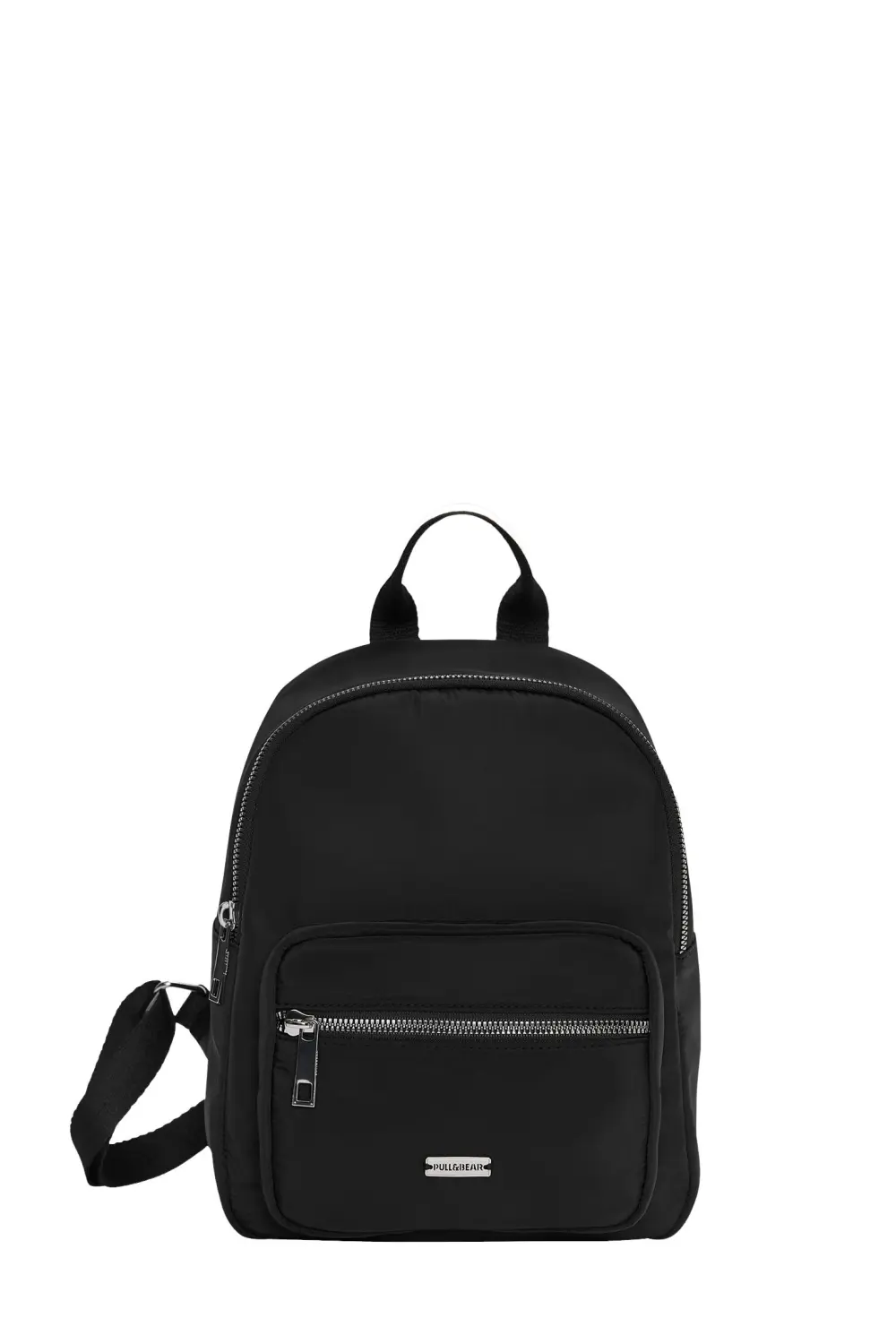 Mini mochila negra nylon