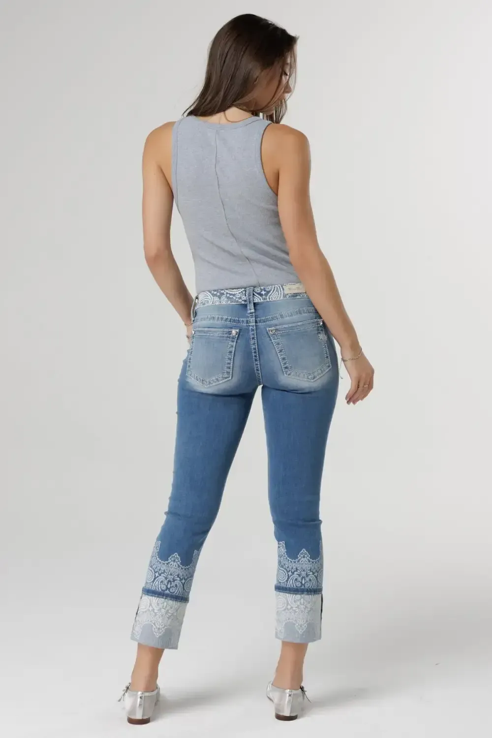 Evermore Cropped Straight Jeans