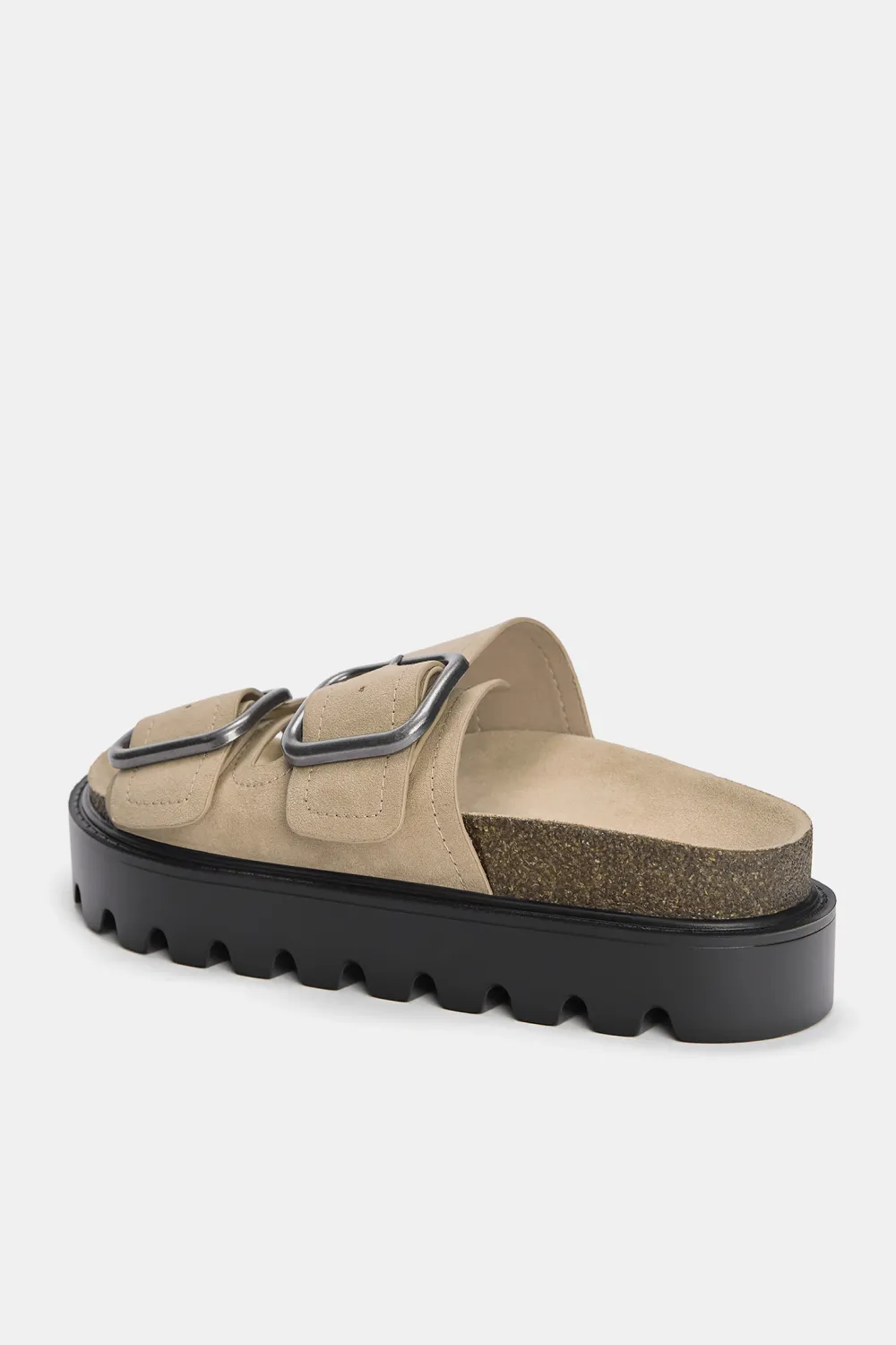 Sandalias bloque hebillas