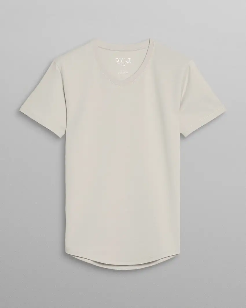 Drop-Cut V-Neck: Lux