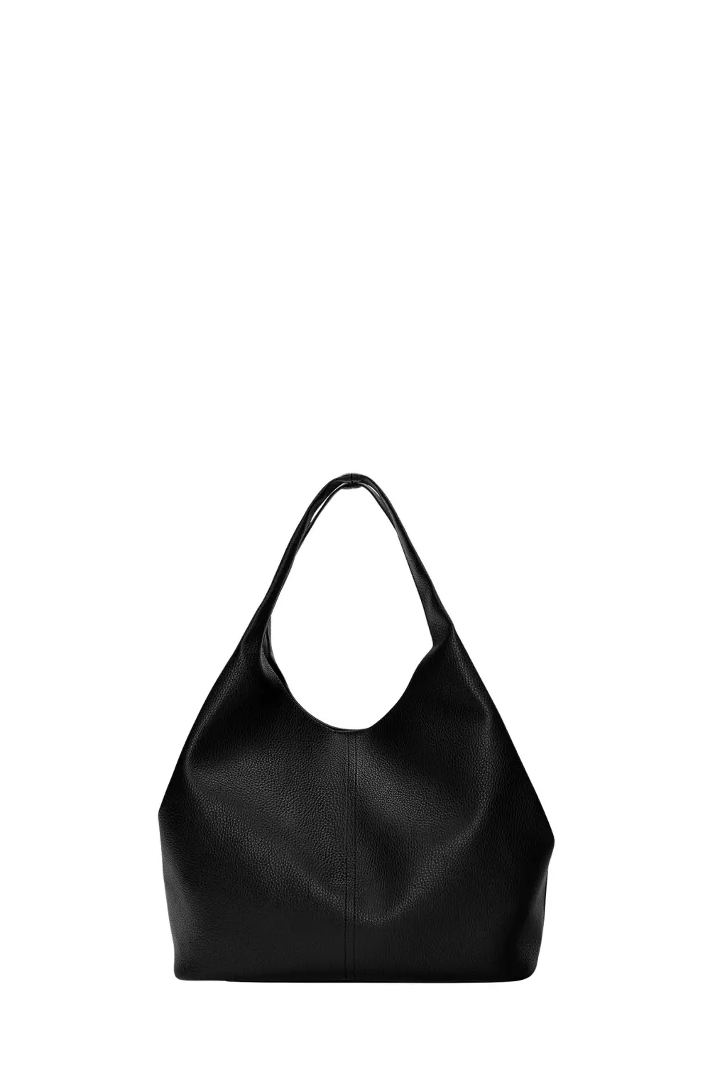 Bolso shopper efecto piel