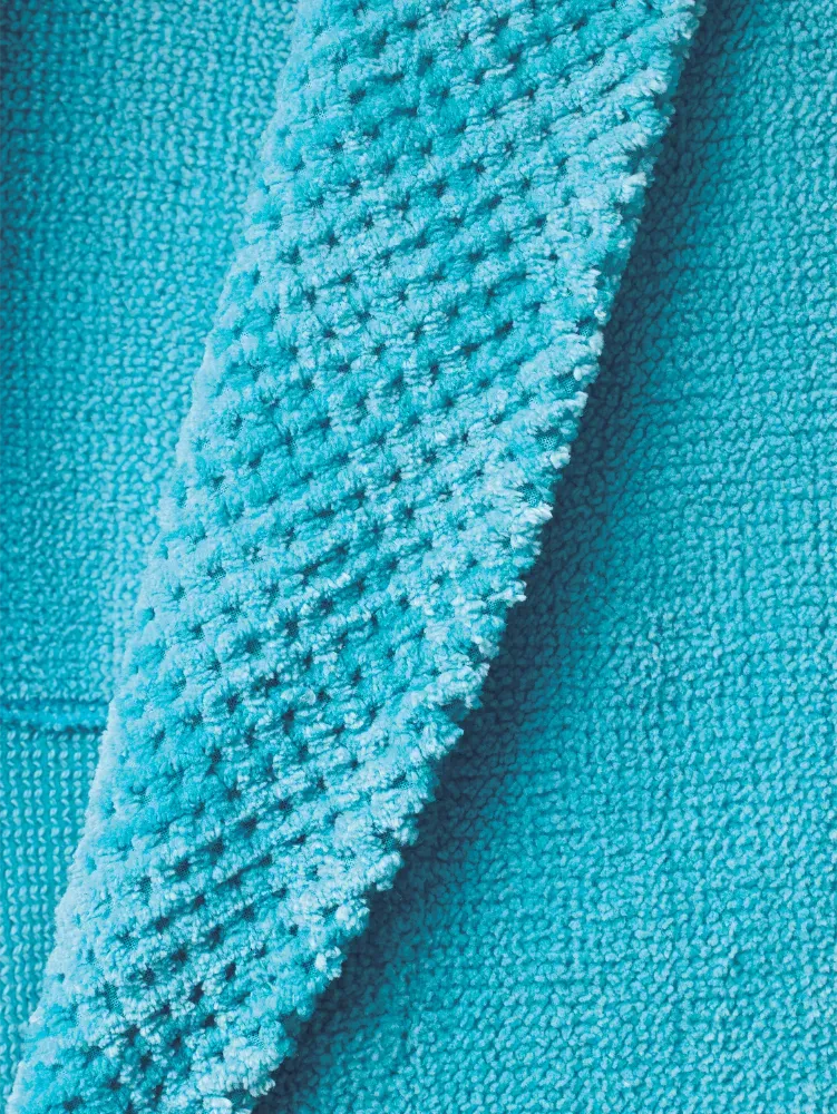 Women's Chenille Wrap Robe With Shawl Collar