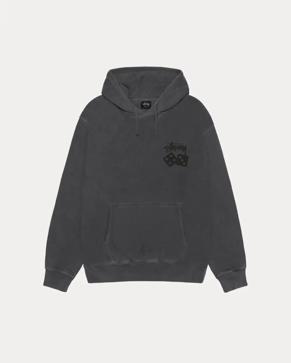 DICE HOODIE PIGMENT DYED