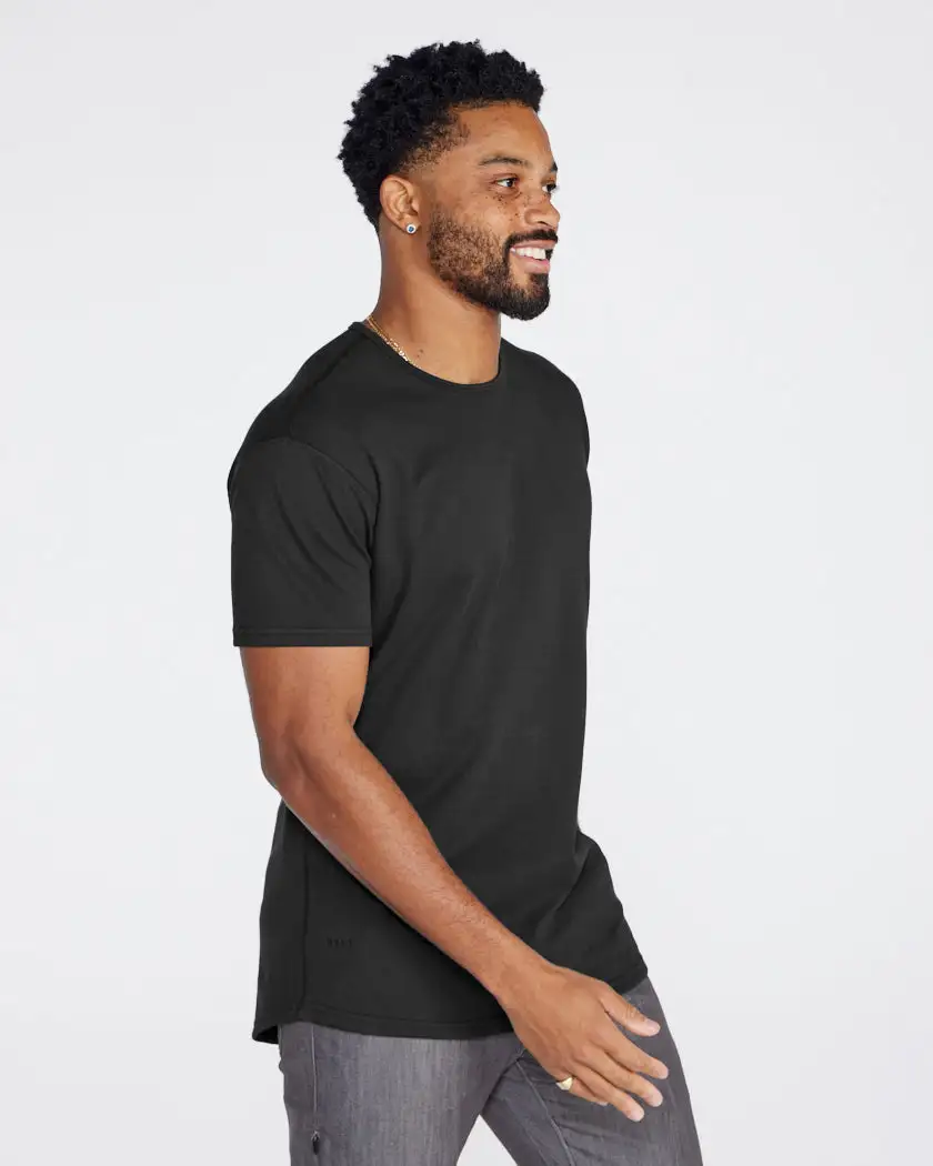 Bayside Short Sleeve Drop-Cut