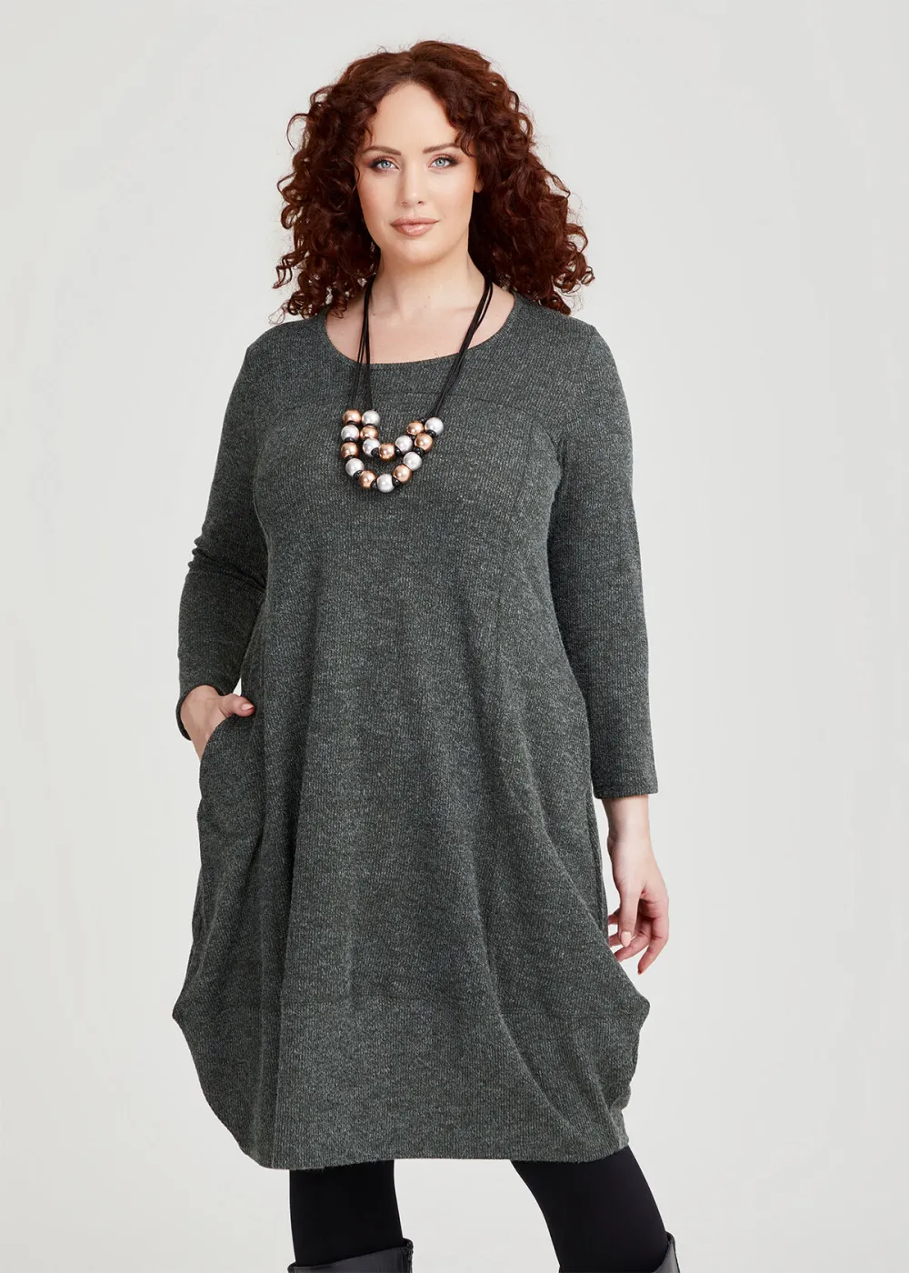 Long Sleeve Snug Dress