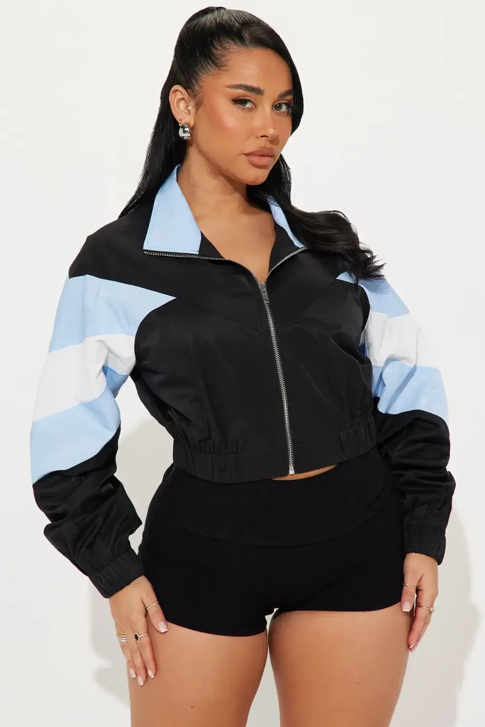 Fierce Flex Active Jacket - Black/combo
