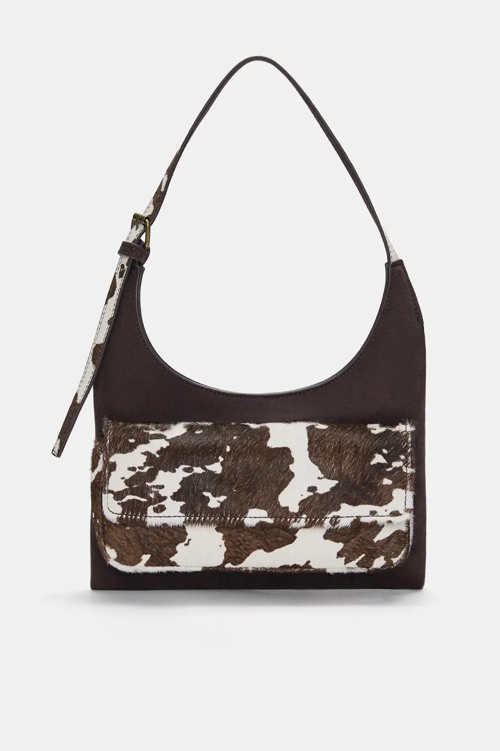 Bolso de hombro animal print