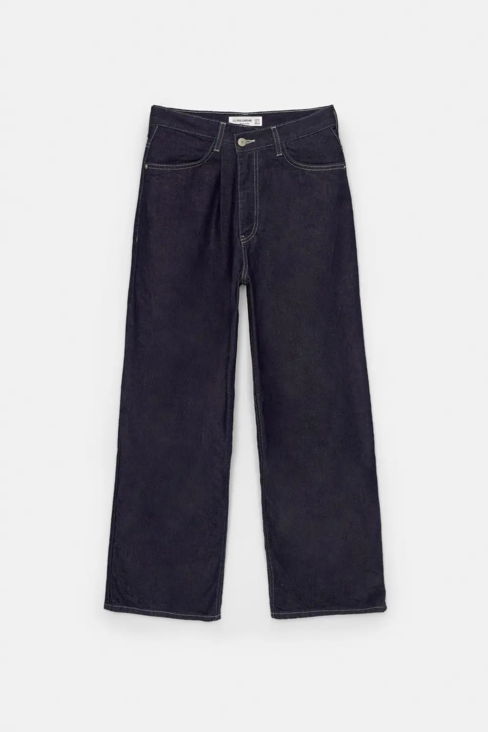 Jeans super baggy cintura cruzada